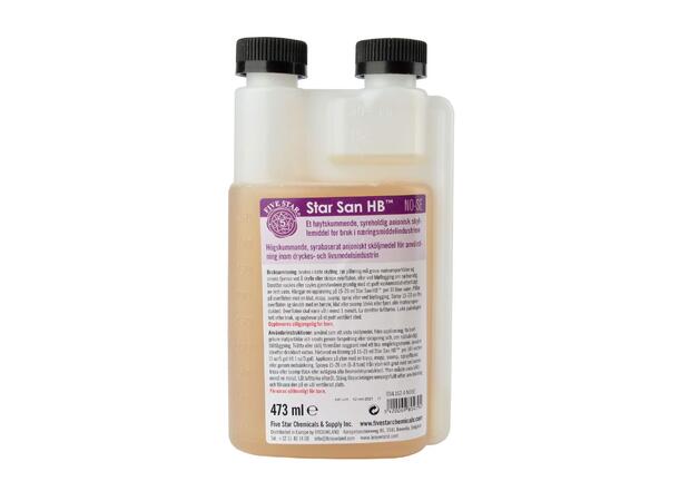 Star San - 4,7 dl Skummende-Skyllemiddel - 16oz