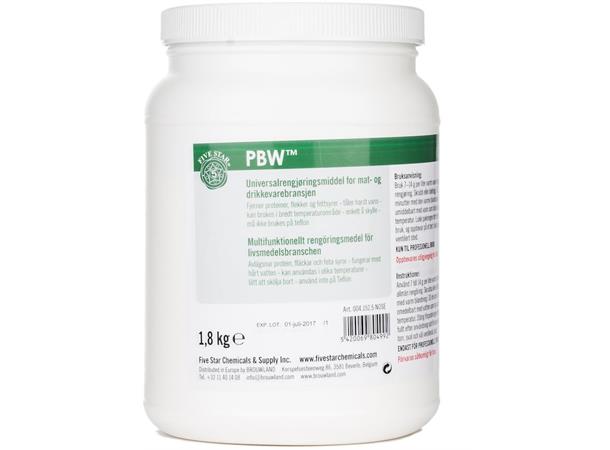 PBW - 1.8kg Alkalisk Vaskemiddel