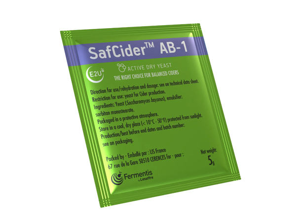 Safcider AB-1 5gr Tørrgjær til Cider