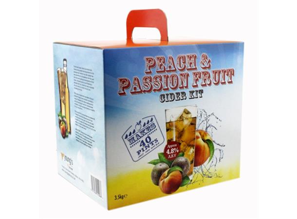 Youngs Peach & Passion Fruit Cider 23L Cidersett