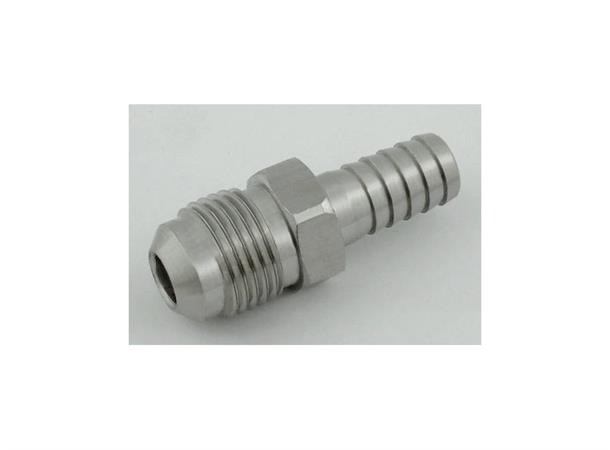 Slangenippel 3/8" barb til 3/8" MFL