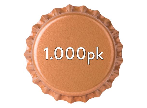 Korker - 26mm - 1.000pk – Kopar-brun
