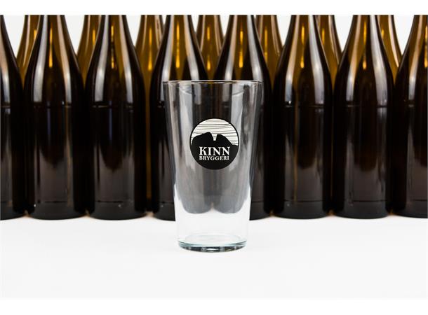 Kinn Bryggeri 0,4L Conil Ølglass