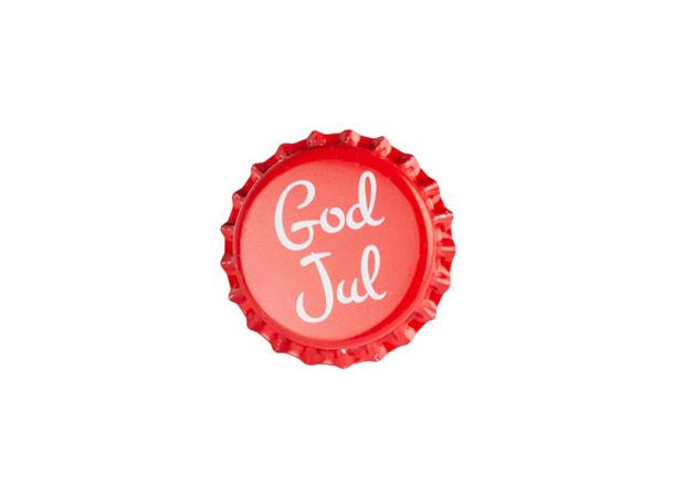 Korker - 26mm - 100pk - Raud - God Jul
