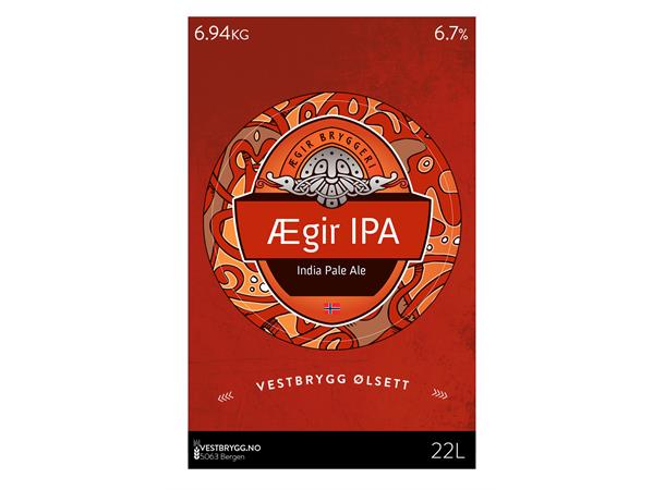 Ægir IPA 22L Ølsett