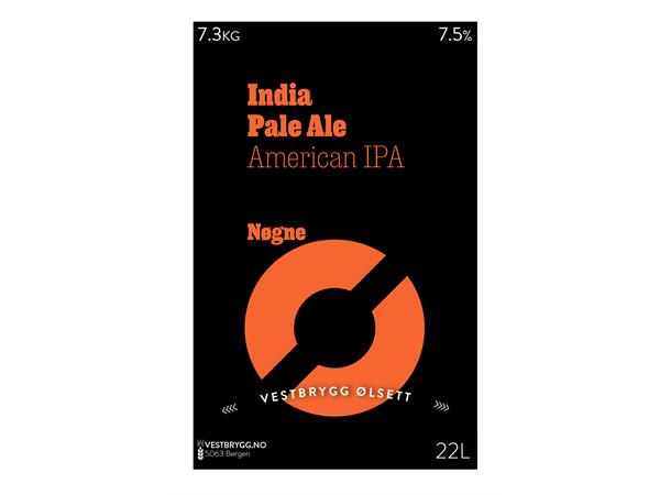 Nøgne Ø - India Pale Ale (IPA) 22L Ølsett "Premium"