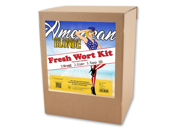 American Blonde Fresh Wort Kit 20L Sumarkampanje