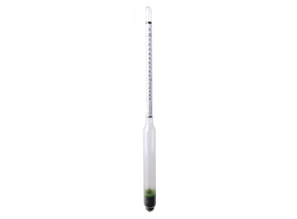 Hydrometer - Stor type For vinlegging, mjød, cider og øl