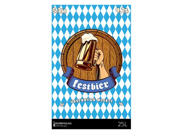 Vestbrygg - Festbier 25L Ølsett