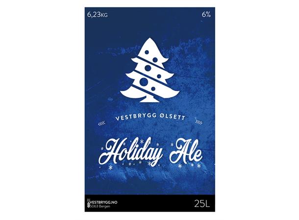 Vestbrygg Holiday Ale 25L Ølsett