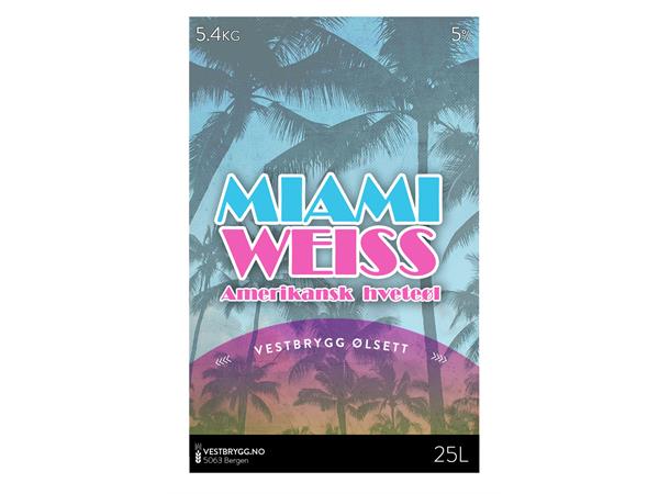 Vestbrygg Miami Weiss 25L Ølsett
