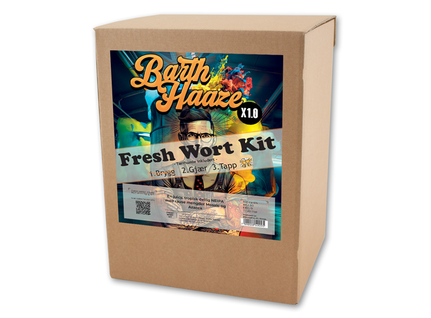 Barth Haaze X 1.0 Fresh Wort Kit Mosaic og Azacca NEIPA 20L