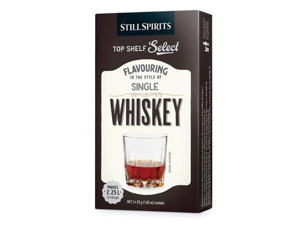 Top Shelf Select Single Whiskey Still Spirits Essens