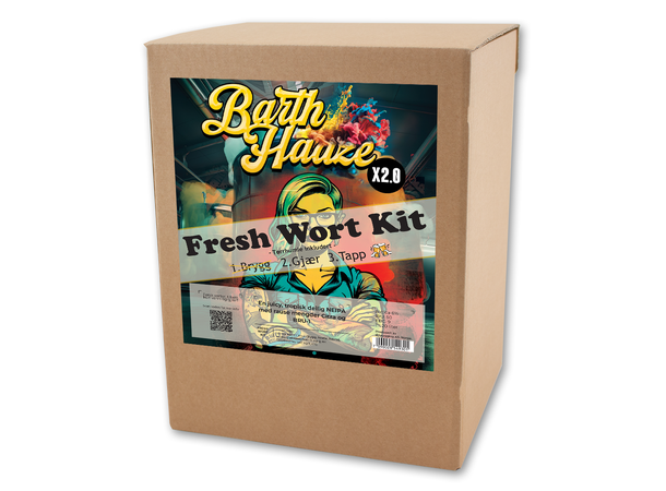 Barth Haaze X 2.0 Fresh Wort Kit BRU-1 og Citra NEIPA 20L