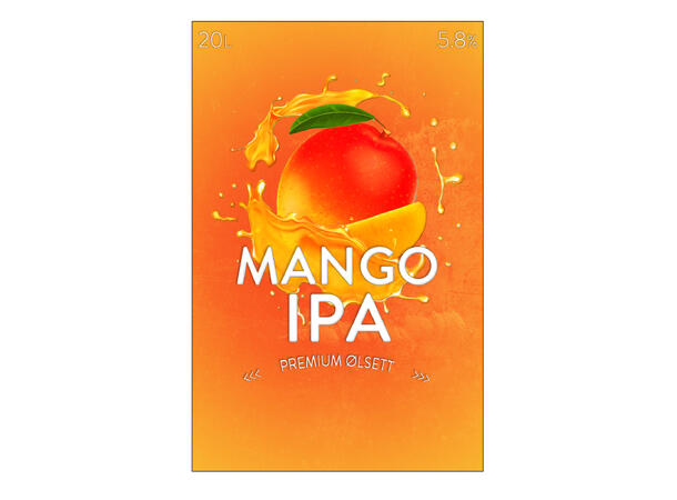 Vestbrygg - Mango IPA 20L - Ølsett