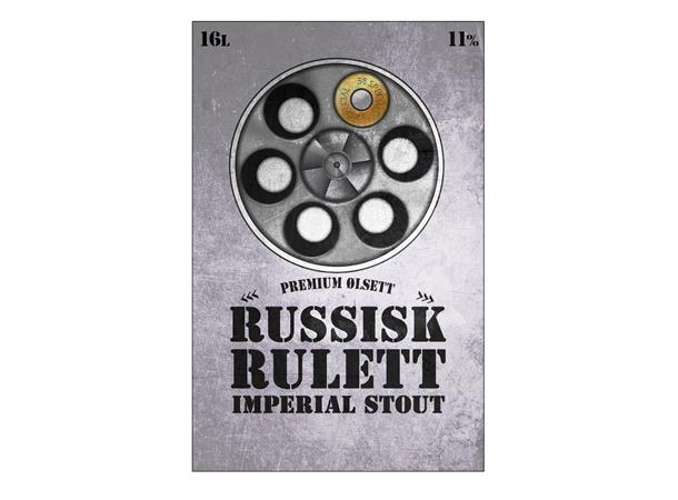 Vestbrygg - Russisk Rulett Imp. Stout 16L - Premium Ølsett