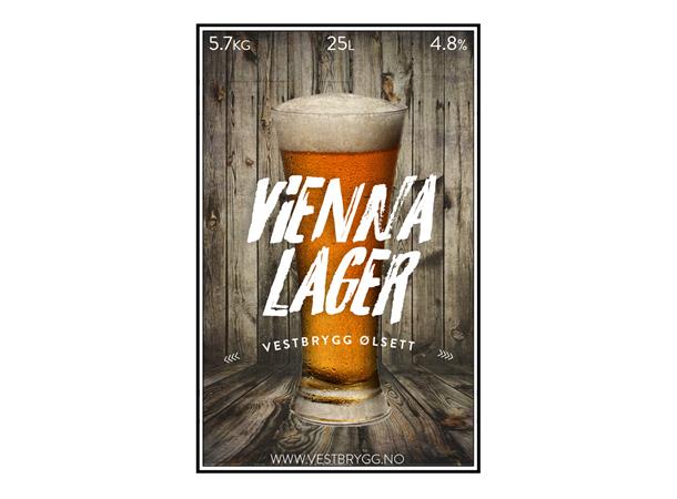 Vestbrygg Vienna Lager 25L Ølsett