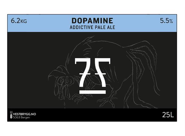 7 Fjell Dopamine Addictive Pale Ale 25L Ølsett
