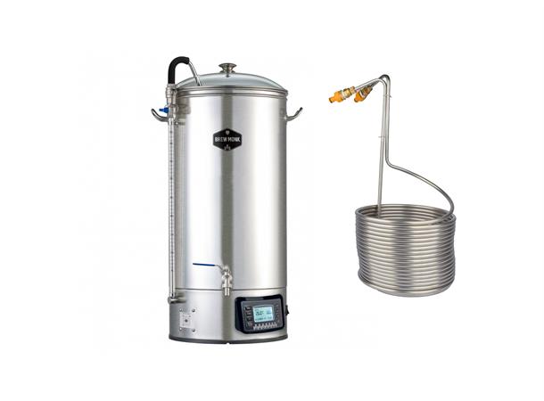 Brew Monk 45l Bryggesystem - Bundle Med 50fot Spiralkjøler