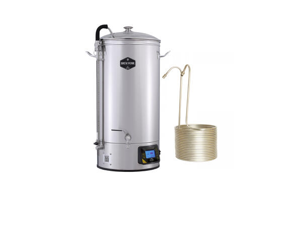 Brew Monk 50l Wi-Fi Bryggesystem-Pakke Med 50fot Spiralkjøler