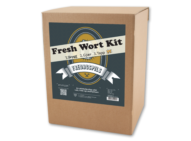 Fredagspils Fresh Wort Kit 20L FWK Kampanje!