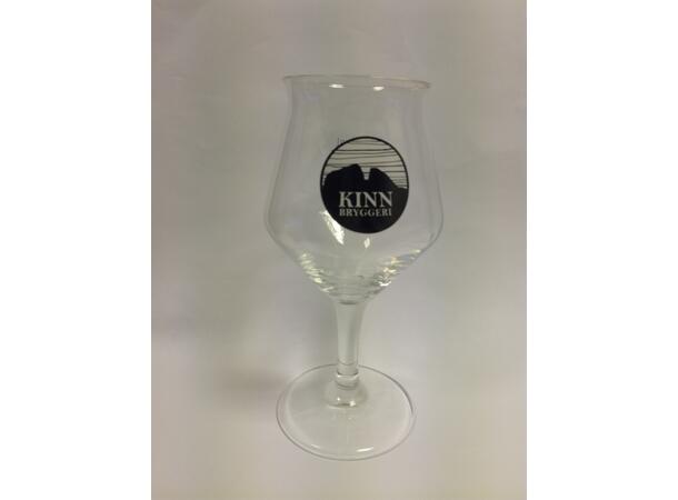Kinn Bryggeri Glass m/stett 0,33L Kun for salg i butikk