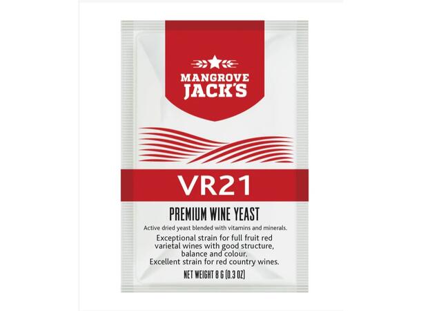 Mangrove Jack's Wine Yeast - VR21 8g Dry Wine Yeast