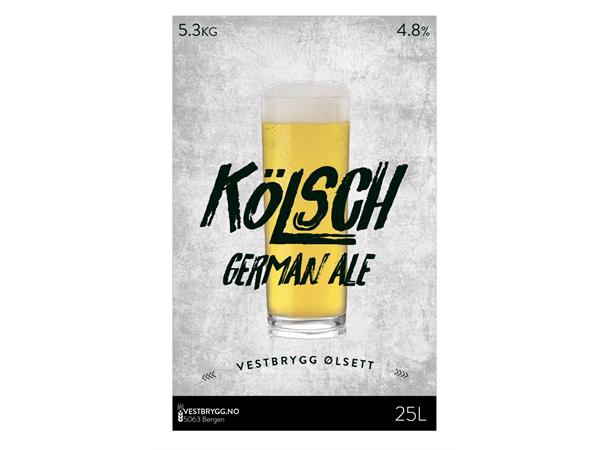 Vestbrygg Kölsch 25L Ølsett Kolsch