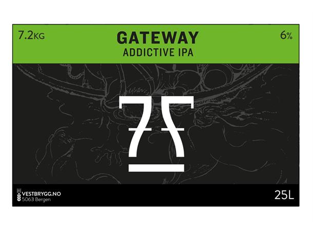 7 Fjell Gateway Addictive IPA 25L Ølsett