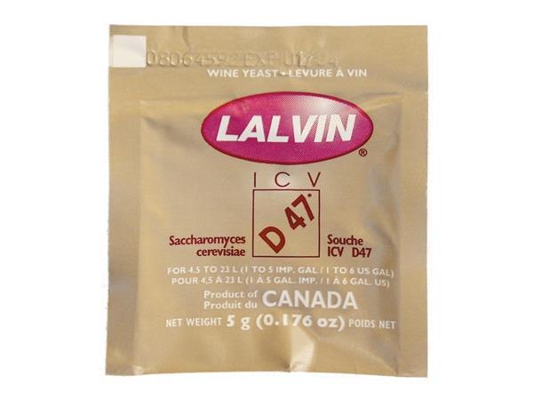 Lalvin - ICV-D47 Wine Yeast (5 g) Dry Wine Yeast