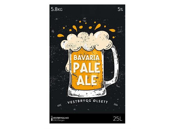 Vestbrygg Bavaria Pale Ale 25L Ølsett