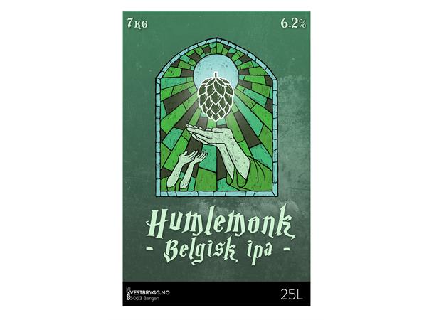 Vestbrygg Humlemonk Belgisk IPA 25L Ølsett