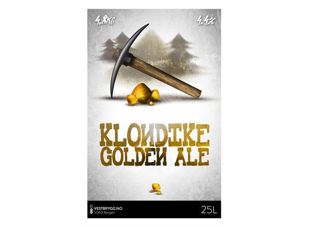 Vestbrygg Klondike Golden Ale 25L Ølsett