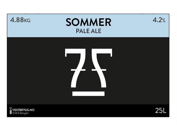 7 Fjell Sommer Pale Ale 25L Ølsett