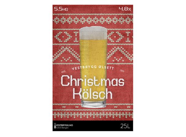 Vestbrygg Christmas Kölsch 25L Ølsett