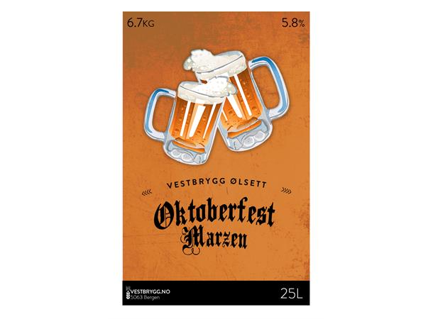 Vestbrygg Oktoberfest 25L Ølsett