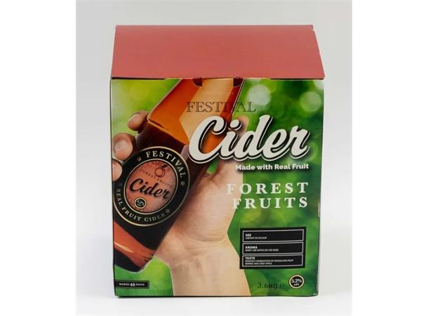 Festival Cider Forest Fruits 23l Cidersett