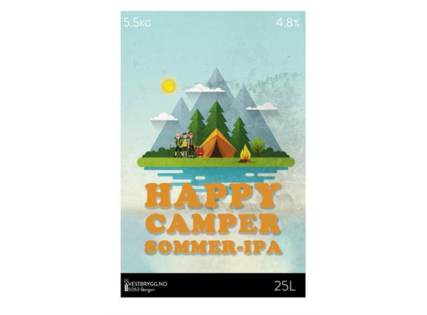 Vestbrygg - Happy Camper Sommer IPA 25L Ølsett