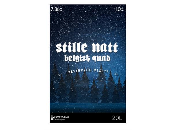Vestbrygg - Stille Natt Belgisk Quad 20L Ølsett