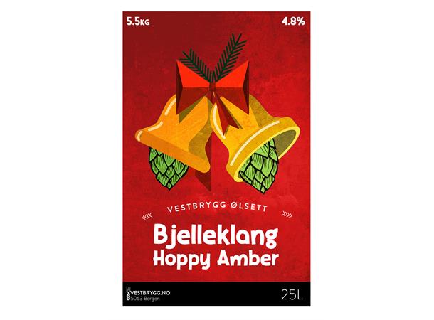 Vestbrygg Bjelleklang Hoppy Amber 25L Ølsett