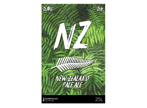 Vestbrygg New Zealand Pale Ale 25L Ølsett