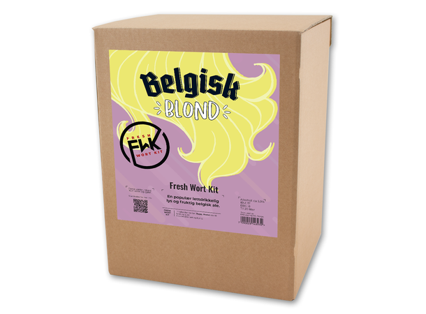 Belgisk Blond Fresh Wort Kit 20L Sumarkampanje