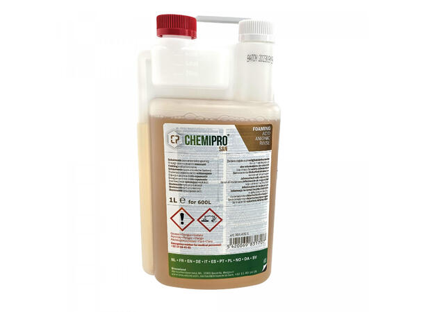 Chemipro SAN 1 l Skummende-Skyllemiddel