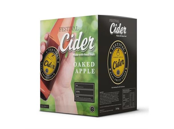 Festival Cider Oaked Apple 23L Cidersett