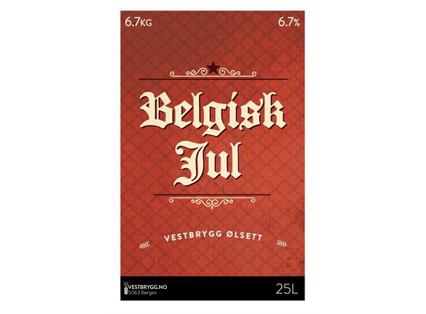 Vestbrygg Belgisk Jul 25L Ølsett