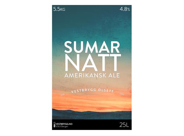 Vestbrygg Sumarnatt 25L Ølsett