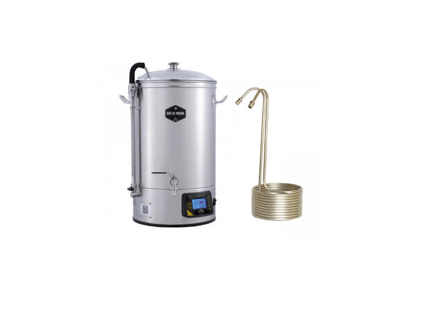 Brew Monk 40L WIFI Bryggesystem - Bundle Med 20fot Spiralkjøler