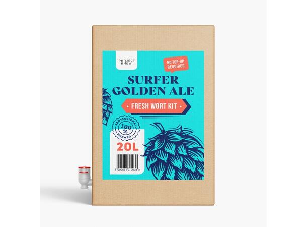 SURFER GOLDEN ALE - 20L FRESH WORT KIT 20L