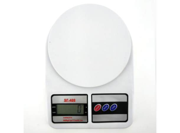 Digital vekt 10kg - 1g 10 kg maksvekt. 1 gram nøyaktighet