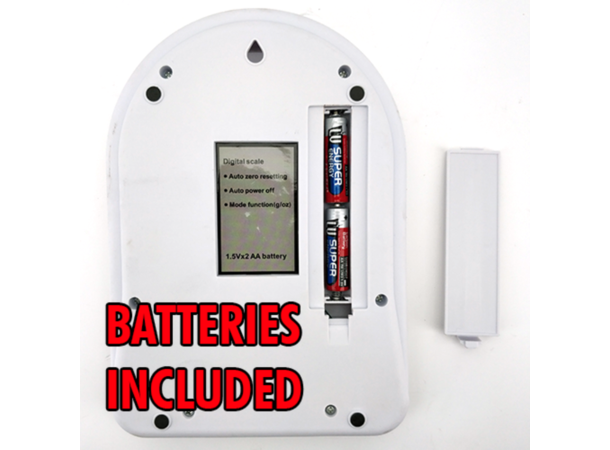 Digital vekt 10kg - 1g 10 kg maksvekt. 1 gram nøyaktighet